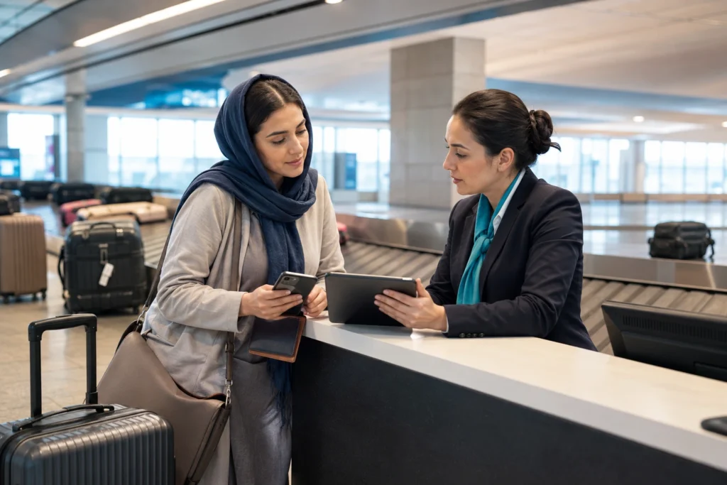 پیگیری تأخیر در تحویل بار با خدمات بیمه مسافرتی